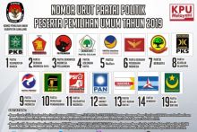 Berikut 9 partai yang boleh gunakan nomor urut yang sama dengan Pemilu 2019 pada saat Pemilu 2024 /Istimewa
