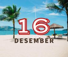 Berikut beberapa fakta dan peristiwa tercatat sejarah yang terjadi pada tanggal 16 Desember /diedit.com