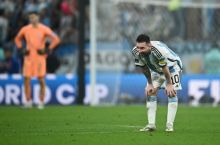 Potret Laga Leo Messi yang Masih Alami Cedera Hamsting. (Bola Okezone.com/Foto)