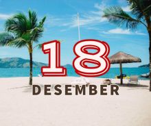 Berikut beberapa fakta dan peristiwa tercatat sejarah yang terjadi pada tanggal 18 Desember /diedit.com