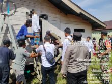 Korban saat akan di evakuasi