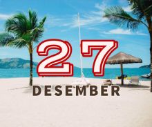 Berikut beberapa fakta dan peristiwa tercatat sejarah yang terjadi pada tanggal 27 Desember/ diedit.com