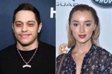 Potret pete Davidson dan Emily Ratajkowski. (Twitter/Foto)