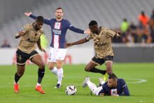 Potret Laga Kontra PSG vs RC Lens di Liga Prancis. (kumparan.com/Foto)