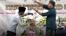 MUI berikan reaksi soal video yang viral di media soal yang memperlihatkan Qoriah disawer saat membaca Al-Quran /yt Yanto Photo Channel