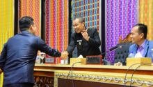 Wabup Bagus Santoso dan Syahrial ST Wakil Ketua I DPRD Bengkalis