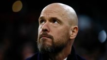 Potret Pelatih Klub Sepakbola Manchester United, Erick Ten Hag. (skysports.com/Foto)