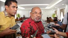 Potret Gubernur Papua Lukas Enembe. (detik.com/Foto)
