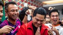 Potret Kebersamaan Erick Thohir dengan Selebriti Indoensia, Ada Raffi Ahmad, Baim Wong, Atta Halilintar dan Kaesang. (Twitter)