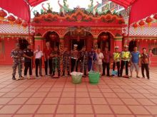 Karya Bhakti TNI Angkatan Laut Pos Bengkalis