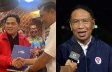 KLB PSSI menuai sorotan setelah majunya Menteri BUMN Erick Thohir sebagai bakal calon ketua umum PSSI dan Menpora Zainudin Amali sebagai Wakil ketua umum PSSI /