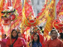 Potret Perayaan Imlek di China. (tagar.id/Foto)