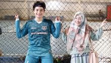 Alvin Faiz dan Larissa Chou