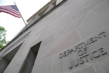 Potret Departemen Kehakiman AS. (The New York Time/ Foto)