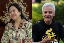 Potret Puan Maharani dan Ganjar Pranomo. (Kompas.com/Foto) 