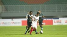 Potret PErsikabo vs Persis Solo. (Tribun.com/Foto)