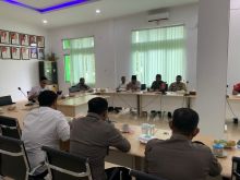 Rapat rencana pembangunan tambak udang di Pulau Bengkalis