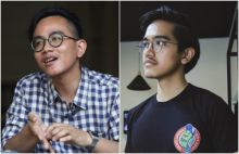 Gibran Rakabuming Raka (kiri) dan adiknya Kaesang Pangarep (kanan) /