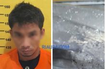 Tersangka HF pengedar sabu