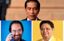 Ini tanggapan Jokowi soal pertemuan Surya Paloh dan Airlangga Hartarto di Rabu Pon 