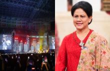 Ibu Negara Iriana Jokowi request lagu hampa saat menghadiri konser Dewa 19 di JIS 