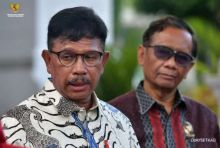 Potret Jhonny G Plate Menkominfo yag Dipanggil Kejagung Soal Kasus Korupsi dana BTS. (Dok. Sekretariat Kabinet Kepresidenan/Foto)