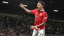 Potret Jadon Sancho yang Kembali Tampil di Manchester United. (Liputan6.com/Foto)