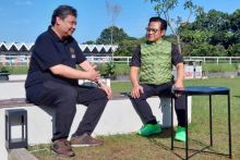 PKB akui partainya saling memahami dengan Partai Golkar usai pertemuan Cak Imin (kanan) dengan Airlangga (kiri) /Times malang