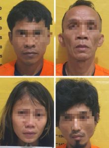 Para tersangka Narkoba