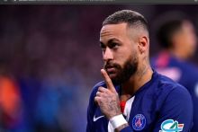 Potret Neymar Saat Berlaga dengan Klub PSG saat Lawan AS Monaco. (Twitter/Foto) 