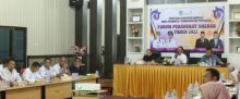 Anggota DPRD Bengkalis saat rapat bersama Dinas Perkimtan