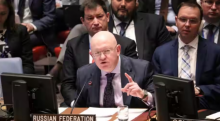 Momen utusan Rusia mengusik mengheningkan Cipta PBB untuk Ukraina /Twitter
