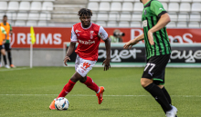 Man of The Match Almeria vs Barcelona: El Bilal Toure. (Stade de Reims/Foto)