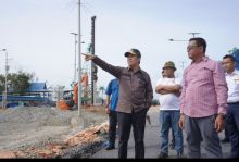 Gubri Syamsuar tinjau langsung proyek infrastruktur