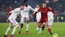 Potret Laga Kontra Antara Cremonese vs AS Roma di Coppa Italia. (detik.com/Foto)