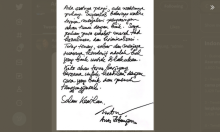 Mantan Ketua Umum Partai Demokrat Anas Urbaningrum diketahui menuliskan surat jelang bebas dari penjara pada April 2023 mendatang. Sumber: Twitter