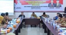Dinas Holtikultura saat rapat bersama anggota DPRD Bengkalis