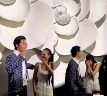 Potret Kedekatan Jennie BLACKPINK dan Park Seo-joon di Paris Fashion Week. (Wowkeren/Foto)