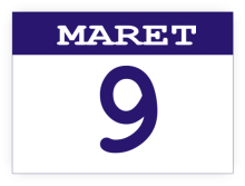 Berikut beberapa fakta dan peristiwa tercatat sejarah yang terjadi pada tanggal 9 Maret /net