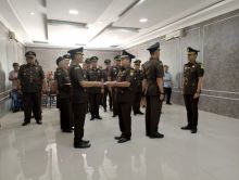 Sertijab Kasi Inteljen dan Kasi Pidum Kejari Bengkalis