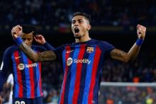 Potret Man of teh Macth Barcelona vs Sevilla: Rapinha. (Twitter/Foto)