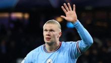 Man of the Match Manchester City vs RB Leipzig: Erling Haaland. (detik.com/Foto)