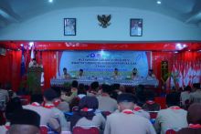 Harap Pramuka disenangi Masyarakat, Husni Merza Buka Muscab Ke-V