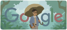 Google Doodle Hari Ini Peringati Ultah Sapardi Djoko Damono ke-83 Tahun, Penyair Hujan Bulan Juni. (Google)