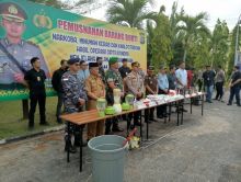 Pemusnahan barang bukti