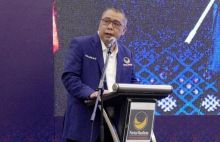 Nasdem tak diundang ke rapat Presiden Joko Widodo bersama ketua umum partai karena sudah membentuk Koalisi Perubahan pendukung Anies Baswedan. Sumber: Nasdem