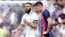 Pertandingan Leg Kedua Copa del Rey  Barcelona vs Real Madrid 6 April 2023. (detik.com/Foto)