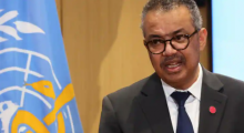 Tedros Adhanom Ghebreyesus, Direktur Jenderal WHO masih menganggap Covid 19 sebagai darurat kesehatan masyarakat /Reuters