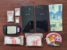 Barang bukti dari tersangka Is