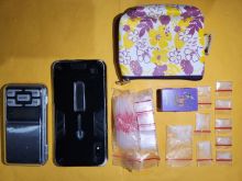 Barang bukti tersangka RH